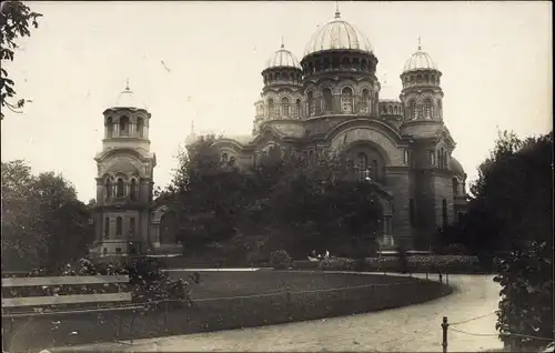 Foto Ak Riga Lettland, Kathedrale