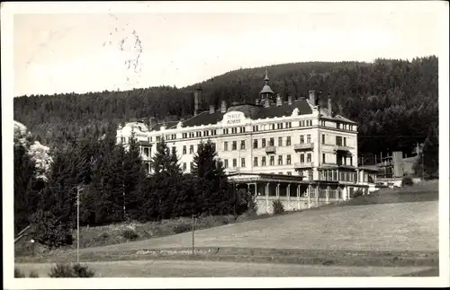 Ak Lázně Jeseník Bad Gräfenberg Frývaldov Freiwaldau Reg. Olmütz, Altvatersanatorium