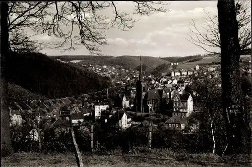 Ak Ennepetal im Ruhrgebiet, Blick auf den Ort