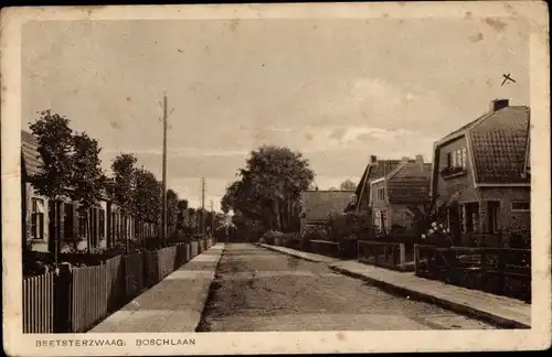 Ak Beetsterzwaag Friesland Niederlande, Boschlaan