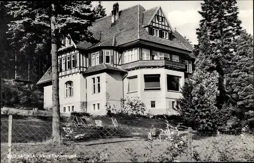 Ak Bad Sachsa Kreis Osterode am Harz, Blick auf Haus Tannenried