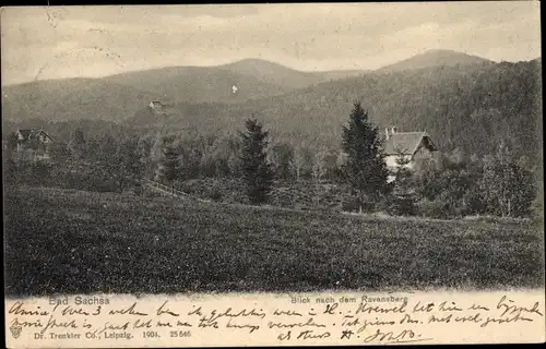 Ak Bad Sachsa im Harz, Blick nach dem Ravensberg