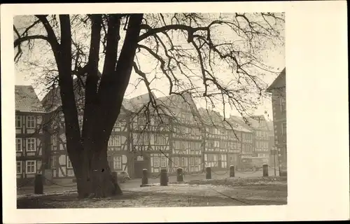 Foto Ak Bad Sooden Allendorf an der Werra Hessen, Fachwerkhäuser