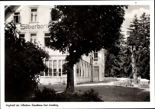 Ak Bündheim Bad Harzburg in Niedersachsen, Hotel Silberborn