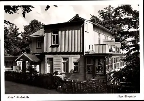 Ak Bad Harzburg am Harz, Hotel Waldhöhe