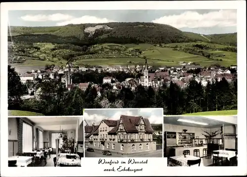 Ak Wanfried an der Werra Hessen, Totale, Hotel Wanfrieder Hof