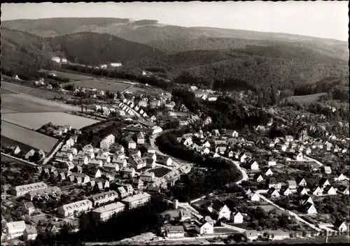 Ak Seesen am Harz, Luftbild vom Ort