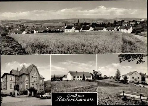 Ak Rüdershausen Niedersachsen, Blick auf den Ort, Häuser