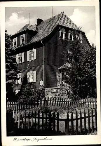 Ak Braunlage im Oberharz, Jugendheim