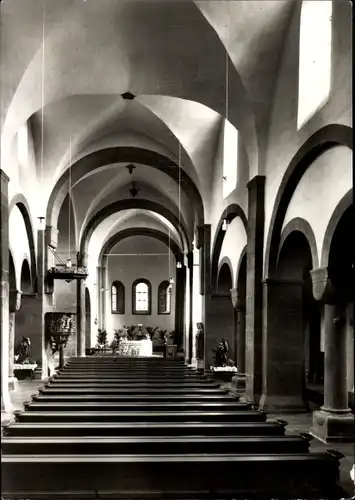 Ak Heiningen am Oderwald, Inneres der Stiftskirche