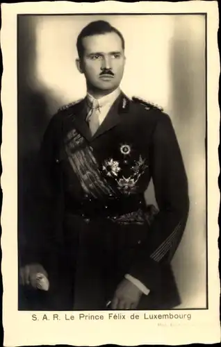 Ak Le Prince Félix de Luxembourg, Prinz von Luxemburg