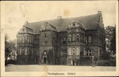 Ak Thedinghausen Niedersachsen, Erbhof