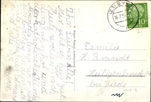 Ak Syke in Niedersachsen, Mühlendamm