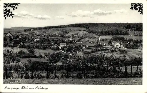 Ak Lamspringe in Niedersachsen, Blick vom Söhrberge