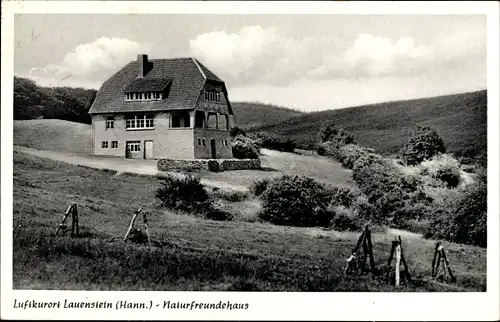 Ak Lauenstein Salzhemmendorf in Niedersachsen, Naturfreundehaus