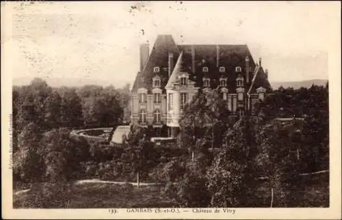 Ak Gambais Yvelines, Chateau de Vitry