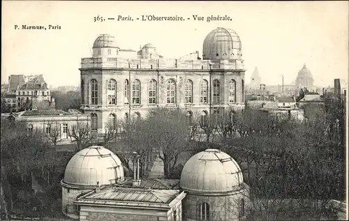 Ak Paris XIV., L'Observatoire, Vue generale