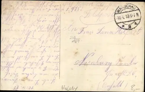 Foto Ak Holoby Ukraine, Straßenpartie, 1. WK