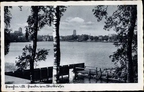 Ak Parchim in Mecklenburg, Wockersee