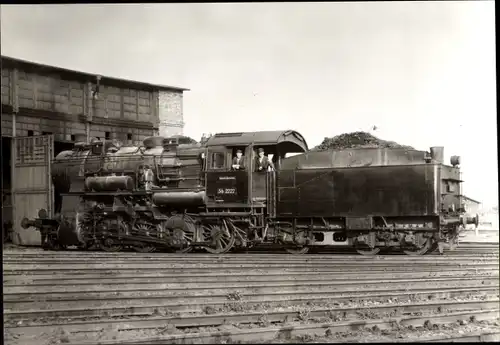 Ak Deutsche Eisenbahn, Dampflok, 56 2222