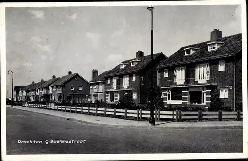 Ak Drachten Friesland Niederlande, G. Boelensstraat