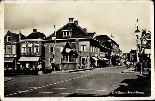 Ak Drachten Friesland Niederlande, Hoofdbrug