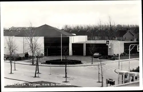 Ak Drachten Friesland Niederlande, Vrijgem. Kerk De Hoeksteen