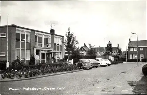 Ak Wormer Nordholland, Wijkgebouw Groene Kruis