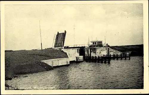 Ak Wieringermeer Hollands Kroon Nordholland Niederlande, Sluis Oostpunt