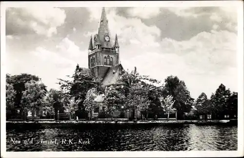 Ak Nes aan de Amstel Nordholland, R. K. Kerk