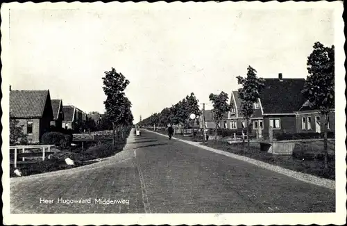 Ak Heerhugowaard Nordholland Niederlande, Middenweg