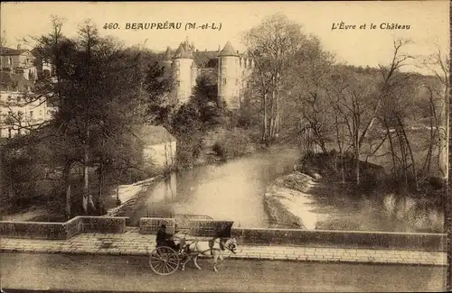 Ak Beaupréau Maine et Loire, L'Evre, Le Chateau