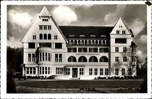 Ak Glücksburg an der Ostsee, Ev. Erholungsheim d. Hamburger Landeskirche