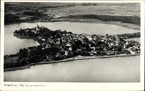 Ak Ratzeburg im Herzogtum Lauenburg, Fliegeraufnahme