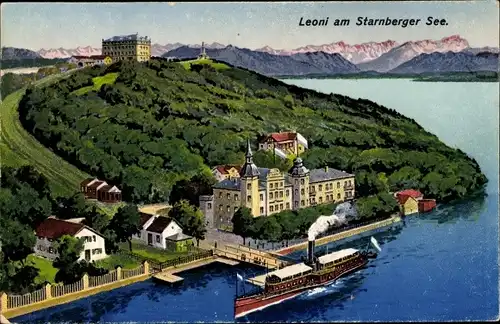 Ak Leoni Berg am Starnberger See, Schloss Berg