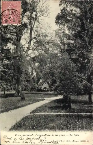 Ak Grignon Yvelines, Ecole Nationale d'Agriculture, Le Parc