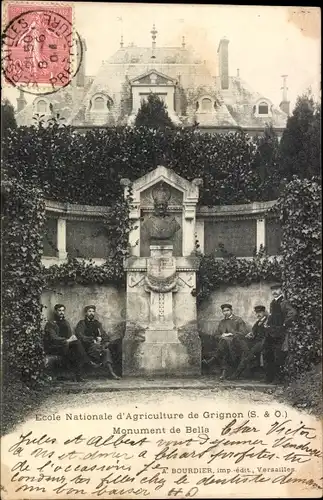 Ak Grignon Yvelines, Ecole Nationale d'Agriculture, Monument de Bella