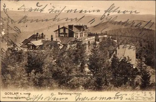 Ak Goslar am Harz, Steinberg-Hotel