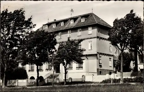 Ak Hohegeiß Braunlage im Oberharz, Bundesbahn-Kurheim