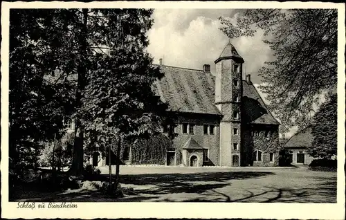 Ak Bündheim Bad Harzburg in Niedersachsen, Schloss