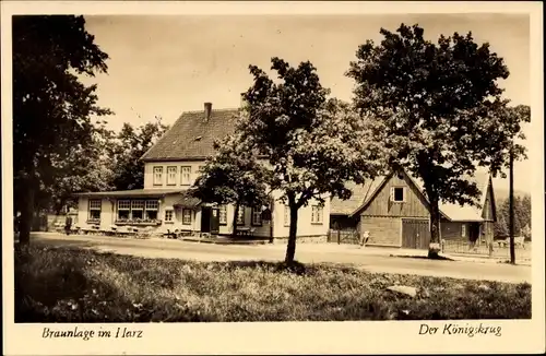 Ak Braunlage im Oberharz, Der Königskrug