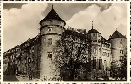 Ak Stuttgart in Baden Württemberg, altes Schloss
