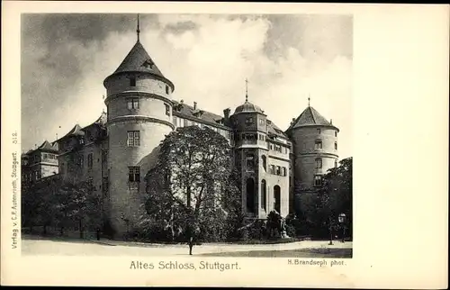 Ak Stuttgart in Baden Württemberg, altes Schloss