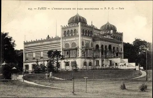 Ak Paris XIV., L'Observatoire du Parc Montsouris