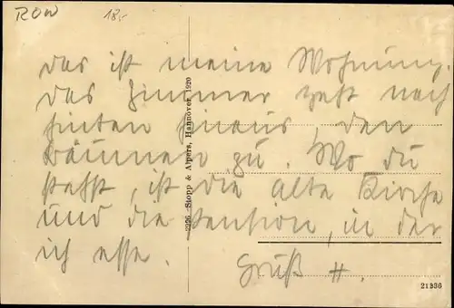 Ak Kirchwalsede in Niedersachsen, Gasthof zur Post