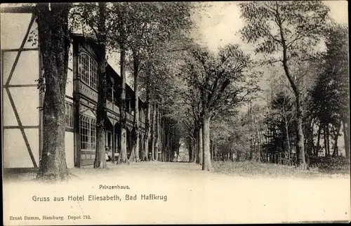 Ak Haffkrug Scharbeutz Ostholstein, Hotel Eliesabeth, Prinzenhaus