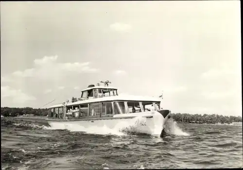 Ak Berlin, Weiße Flotte, Fahrgastschiff Bummi