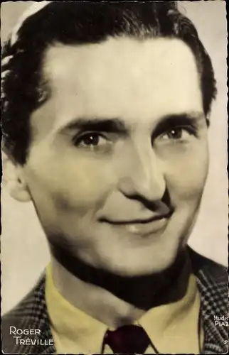 Ak Schauspieler Roger Treville, Portrait