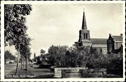 Ak Heerhugowaard Nordholland Niederlande, N. H. Kerk