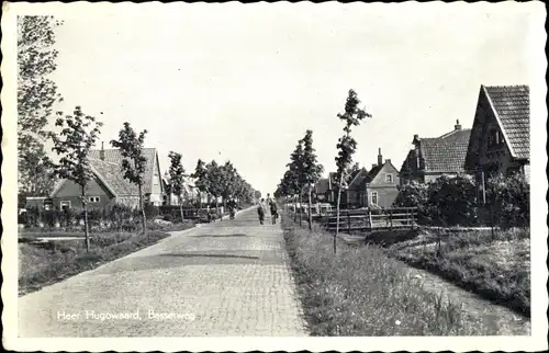 Ak Heerhugowaard Nordholland Niederlande, Basserweg